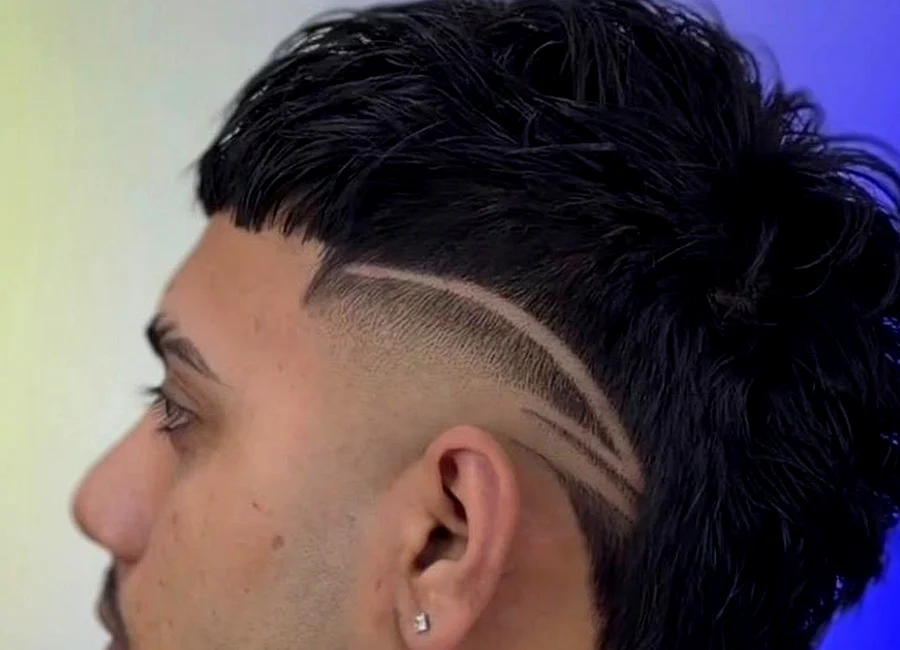 Fade haircut